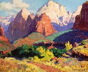 Bischoff, Franz Pinnacle Rock w oil painting on canvas